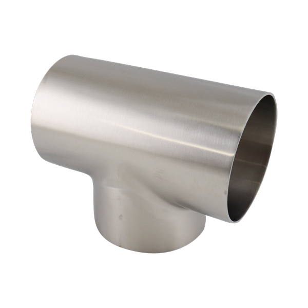Tee short 4" butt weld 304 32Ra inner diameter 32Ra outer diameter
