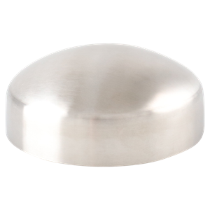 Cap 1.5" butt weld 304 32Ra inner diameter 32Ra outer diameter