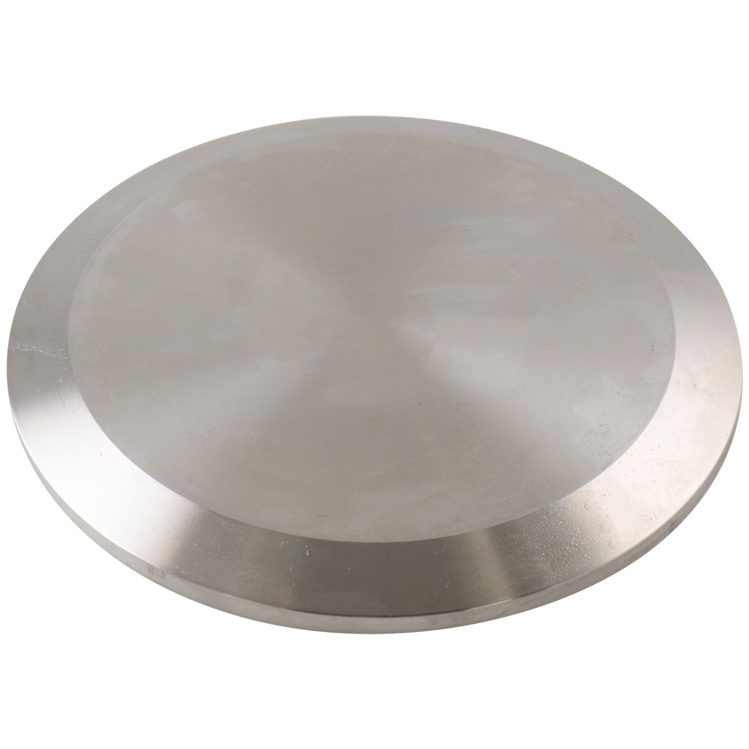 cap, 6-inch Tri-Clamp, made from 316L stainless steel, with 20RA interior and 32RA exterior surface finish, SF1 BPE compliant