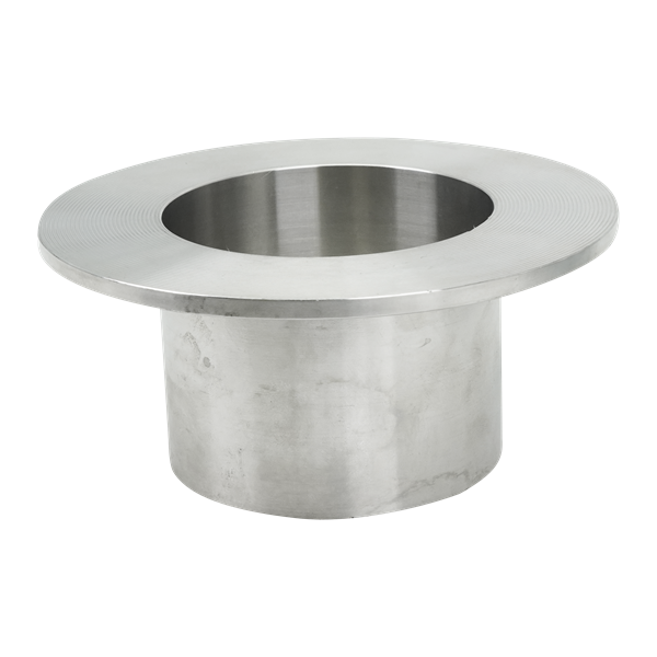 Stub end: 3-inch, 304 stainless steel, 2.25-inch overall length, 32RA inner diameter, 32RA outer diameter.
