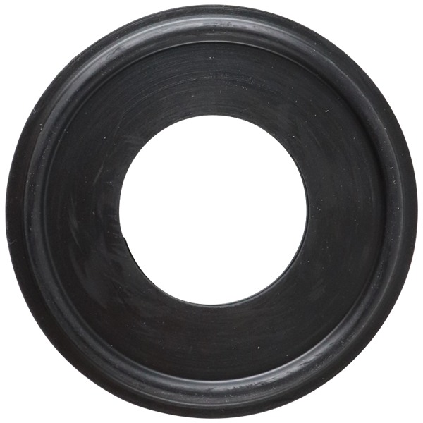 1-inch Tri-Clamp EPDM gasket, compliant with USP Class VI standards, designed for hygienic applications