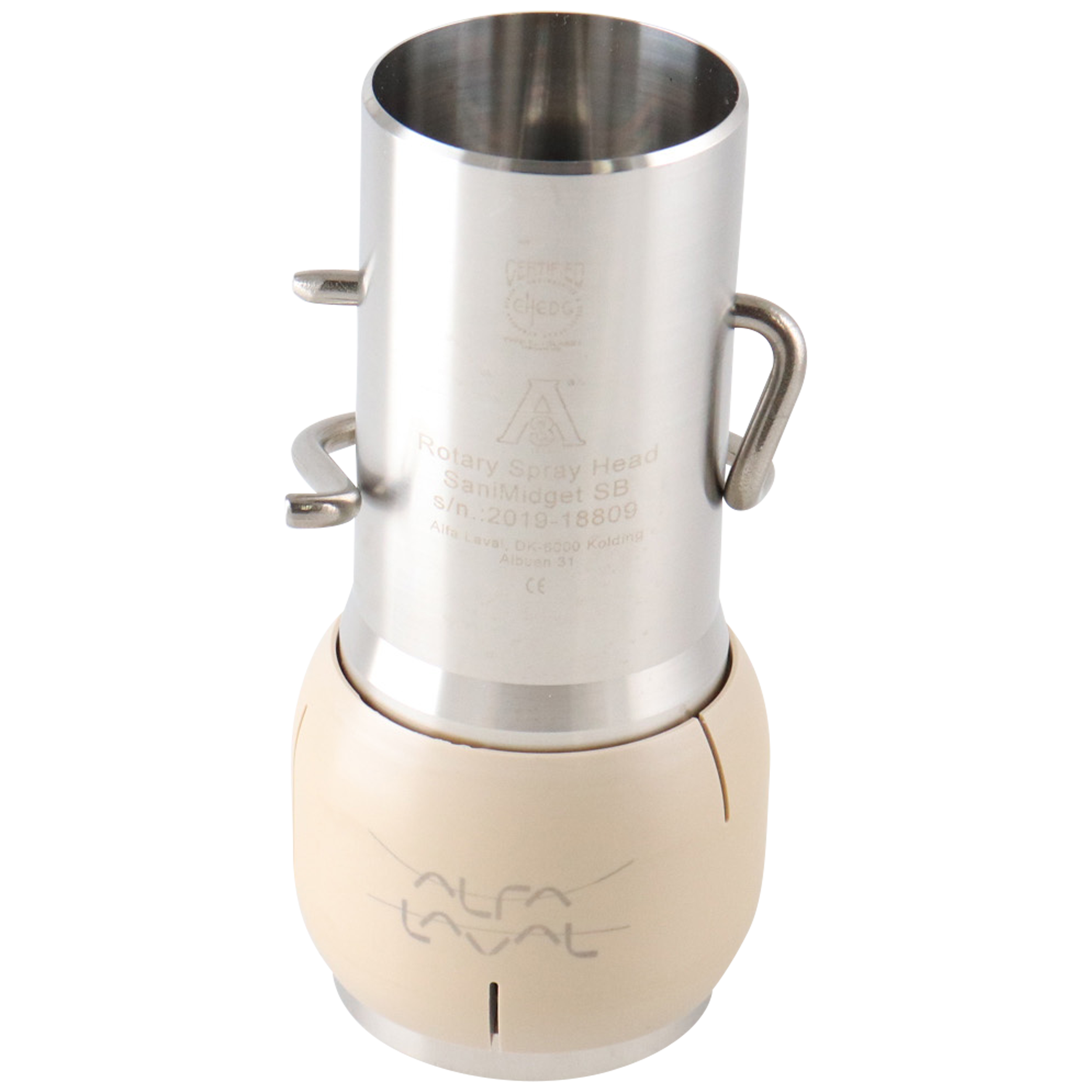 Rotary spray head 360° 1.5" clipon Sanimidget 3A Toftejorg