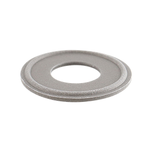 1-inch Tri-Clamp gasket, made from Tuf Steel, compliant with USP Class VI standards