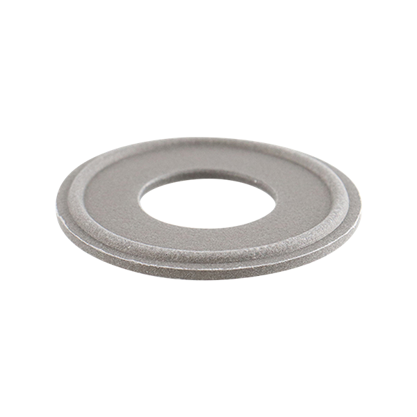 1-inch Tri-Clamp gasket, made from Tuf Steel, compliant with USP Class VI standards