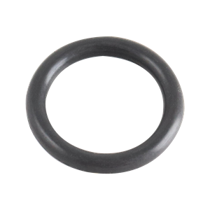 O-ring #210, made from black Viton material.