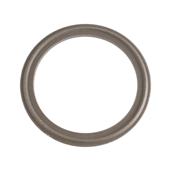 2.5-inch Tri-Clamp gasket, made from Tuf-Steel, compliant with USP Class VI standards
