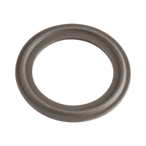 1.5-inch Tri-Clamp gasket, made from Tuf Steel, compliant with USP Class VI standards for hygienic use