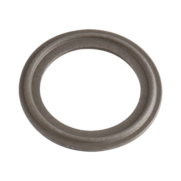 1.5-inch Tri-Clamp gasket, made from Tuf Steel, compliant with USP Class VI standards for hygienic use