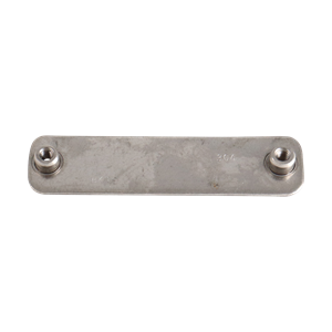 weld plate for Group 7 tube support, made from 304 stainless steel