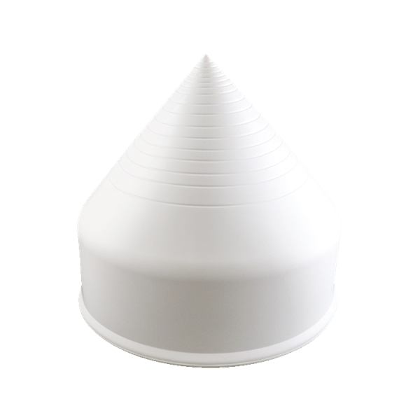Pipetite sleeve boot, size 3, full cone design, suitable for 8-inch sleeves.