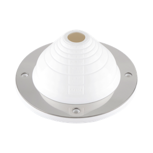 precut PIPETITE wall boot, size 2, designed to seal openings from 1 inch to 1.05 inches