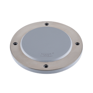 PIPETITE flat gasket, gray color, size 2, uncut, compatible with 0–2.56-inch openings