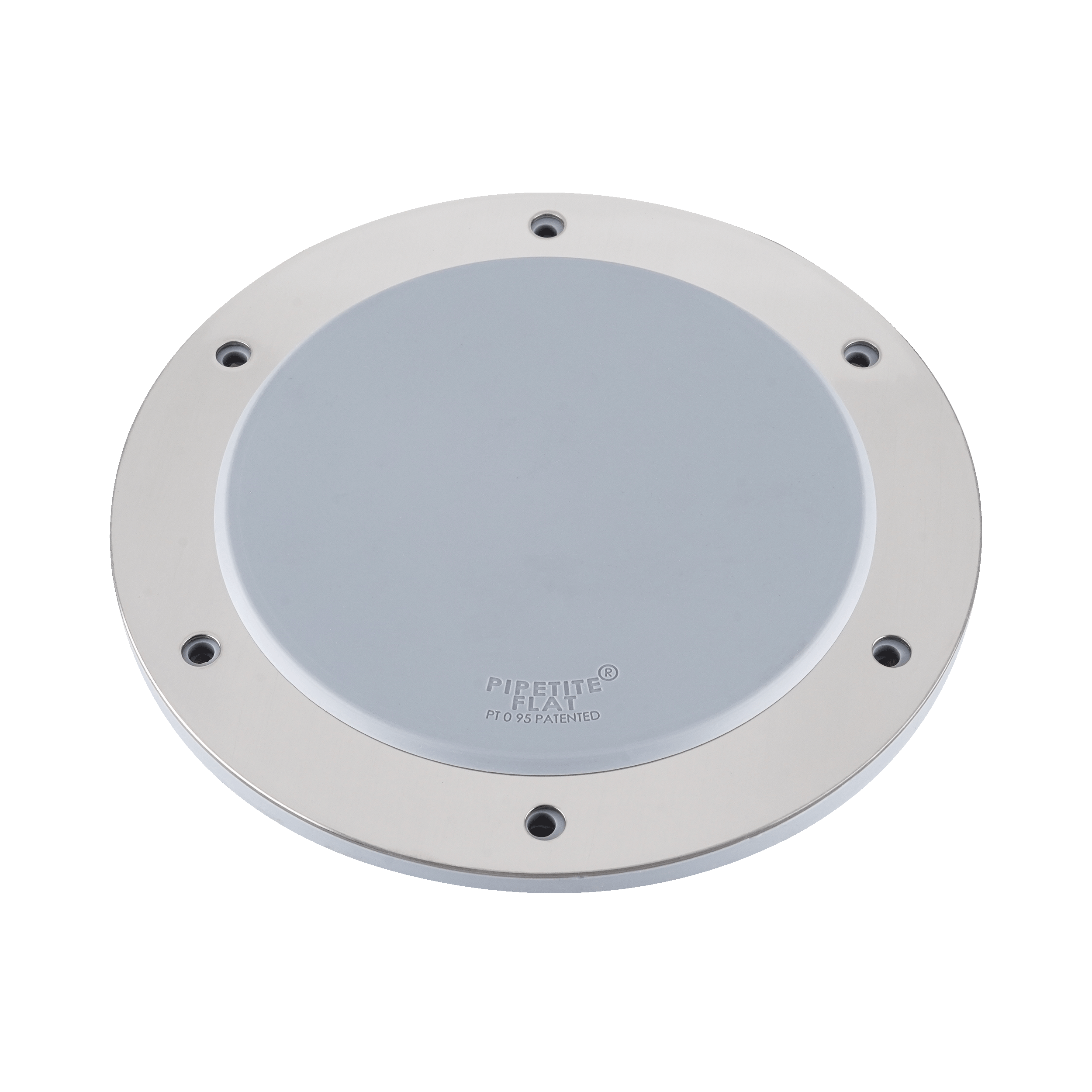 Pipetite flat seal in grey color, size 3, uncut, with a range of 0 to 3.74 inches.