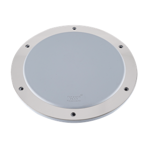 Pipetite flat  in gray color, size 4, uncut, with a range of 0 to 5.31 inches.