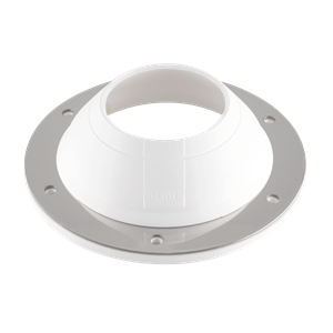 precut PIPETITE wall boot, size 3, designed to seal 3-inch openings, ideal for hygienic installations