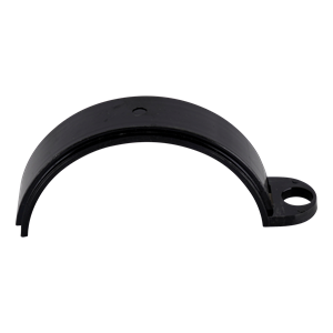 Anchor insert for CH hangers, designed for 3-inch tubes, made from black polysulfone.