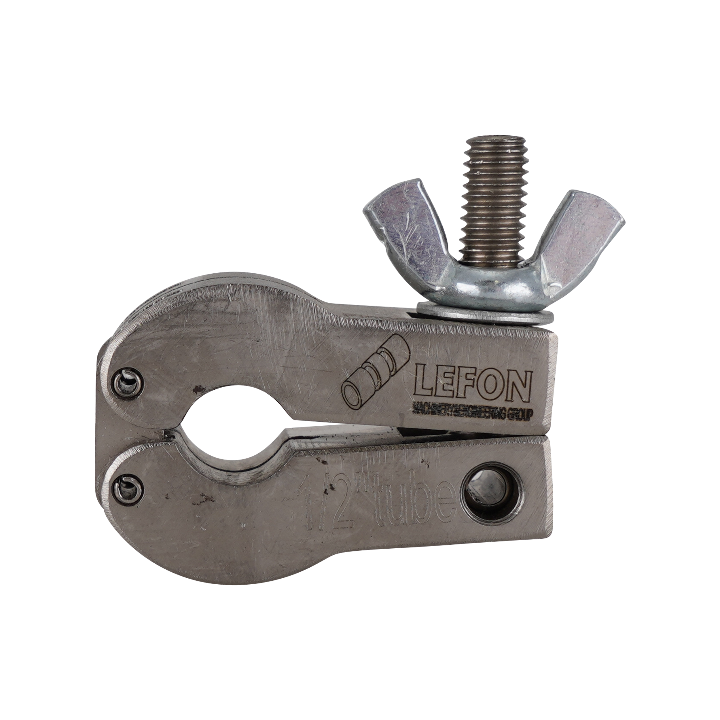Saw guide 0.5" tube with wing nut