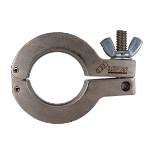 Saw guide for 2.5-inch tube, featuring a wing nut for secure attachment, model SG250.