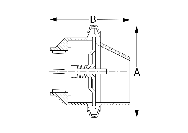 LKC-2 BW Drainable Dimensional Diagram