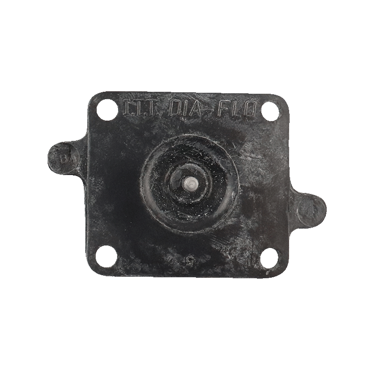 44418 diaphragm, black Butyl Bio-Tek, compatible with 0.25-inch, 0.38-inch, and 0.50-inch ITT