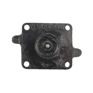 44418 diaphragm, black Butyl Bio-Tek, compatible with 0.25-inch, 0.38-inch, and 0.50-inch ITT
