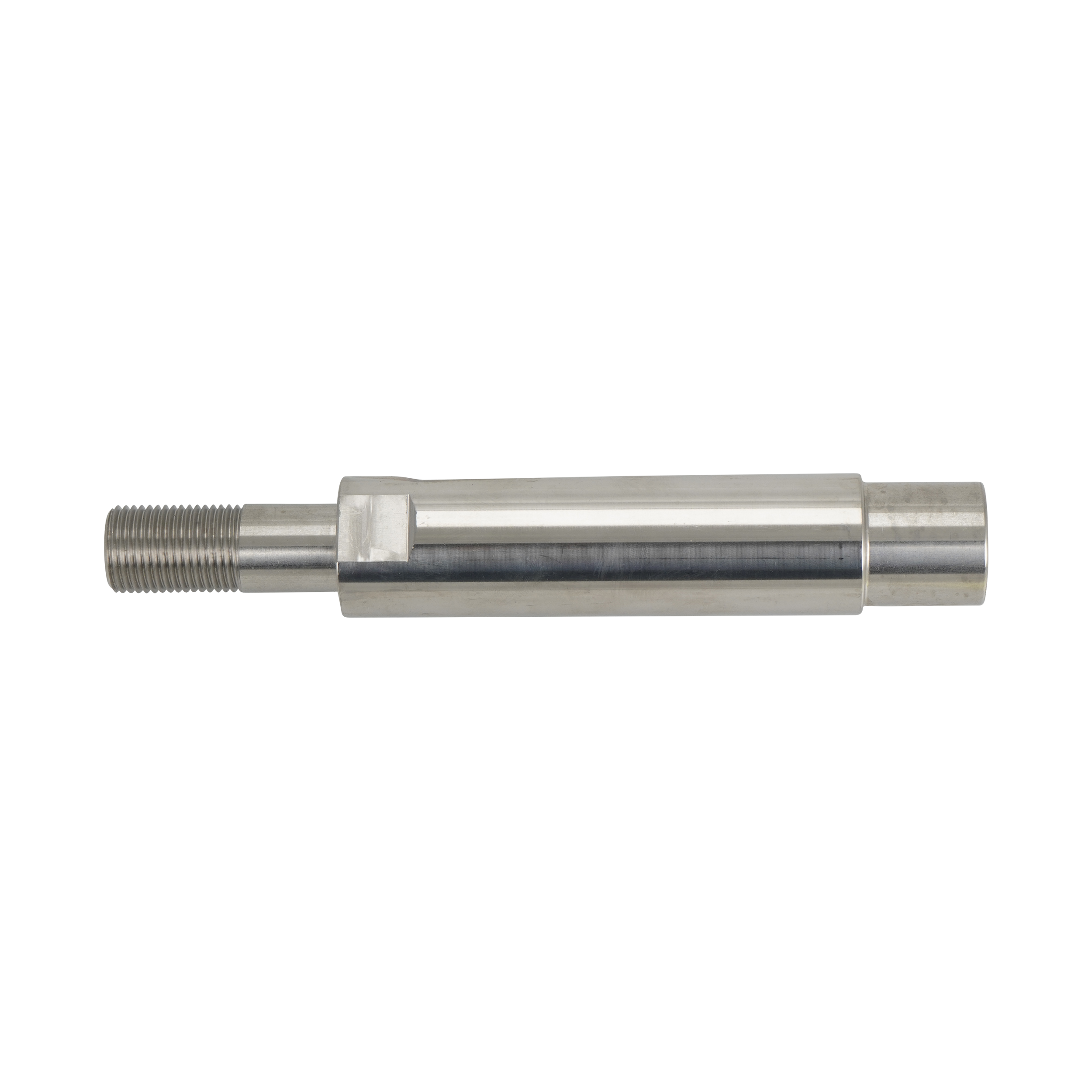 Shaft: High-pressure, straight, non-PTFE, stainless steel, Wilden brand.