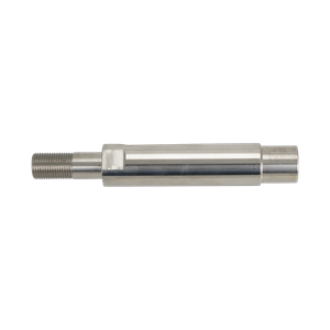 Shaft: High-pressure, straight, non-PTFE, stainless steel, Wilden brand.