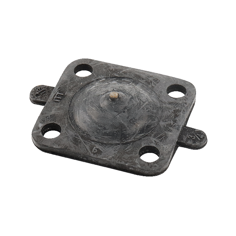 diaphragm, black Butyl material, 0.75-inch size, compatible with ITT valves, model 4768