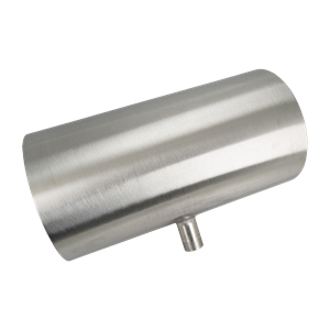 Reducing tee 6x1.5 butt weld 316L 20Ra inner diameter 32Ra outer diameter BPE SF1