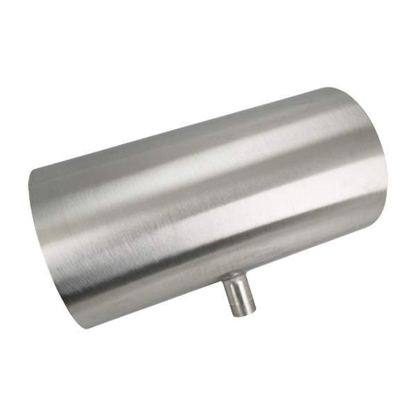 Reducing tee 6x1.5 butt weld 316L 20Ra inner diameter 32Ra outer diameter BPE SF1