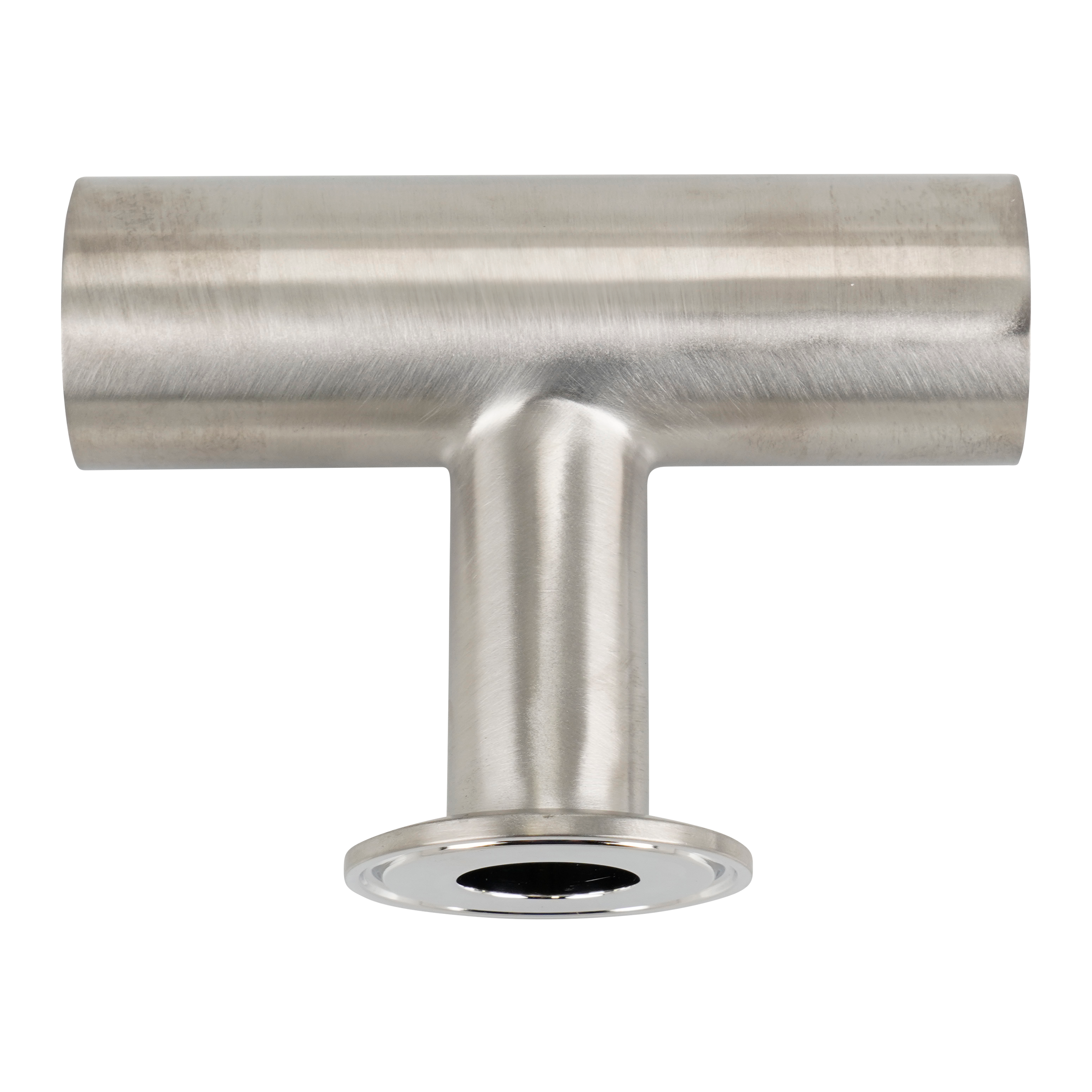 Reducing tee 1.5x1 tri-clamp branch 316L 20Ra inner diameter 32Ra outer diameter BPE SF1