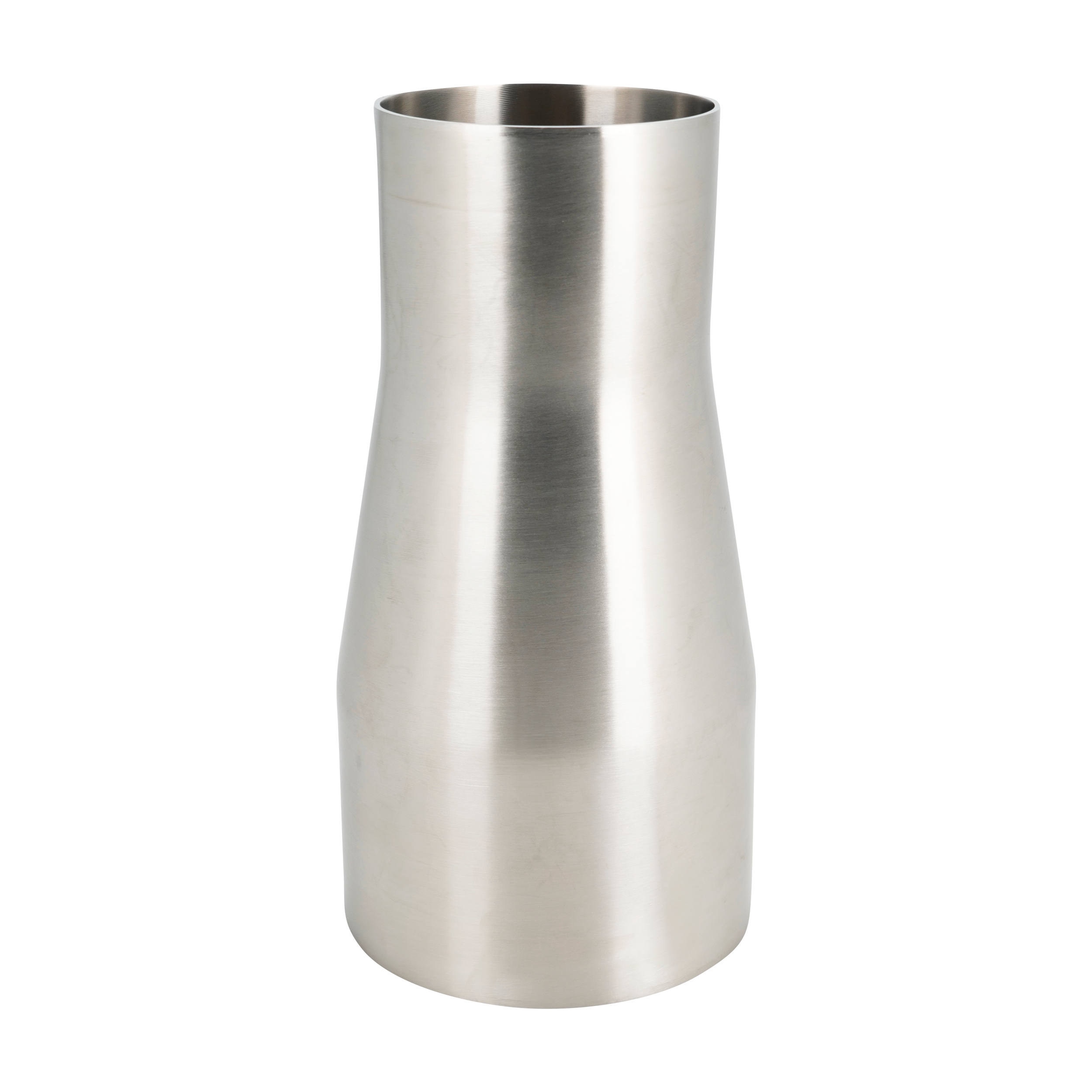 Concentric reducer 4x3 butt weld 316l 7.75" OAL 20Ra inner diameter 32Ra outer diameter BPE SF1