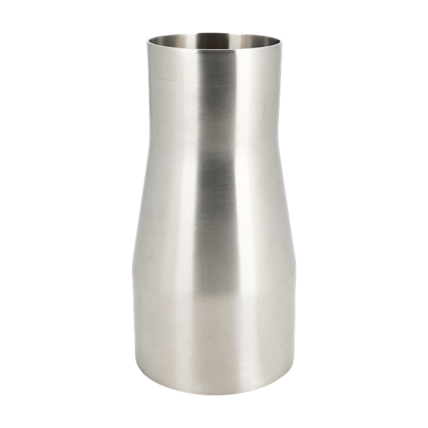 Concentric reducer 4x3 butt weld 316l 7.75" OAL 20Ra inner diameter 32Ra outer diameter BPE SF1