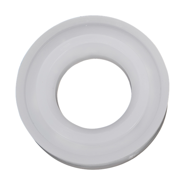 Valve seat for bolted pumps, manufactured by Wilden.