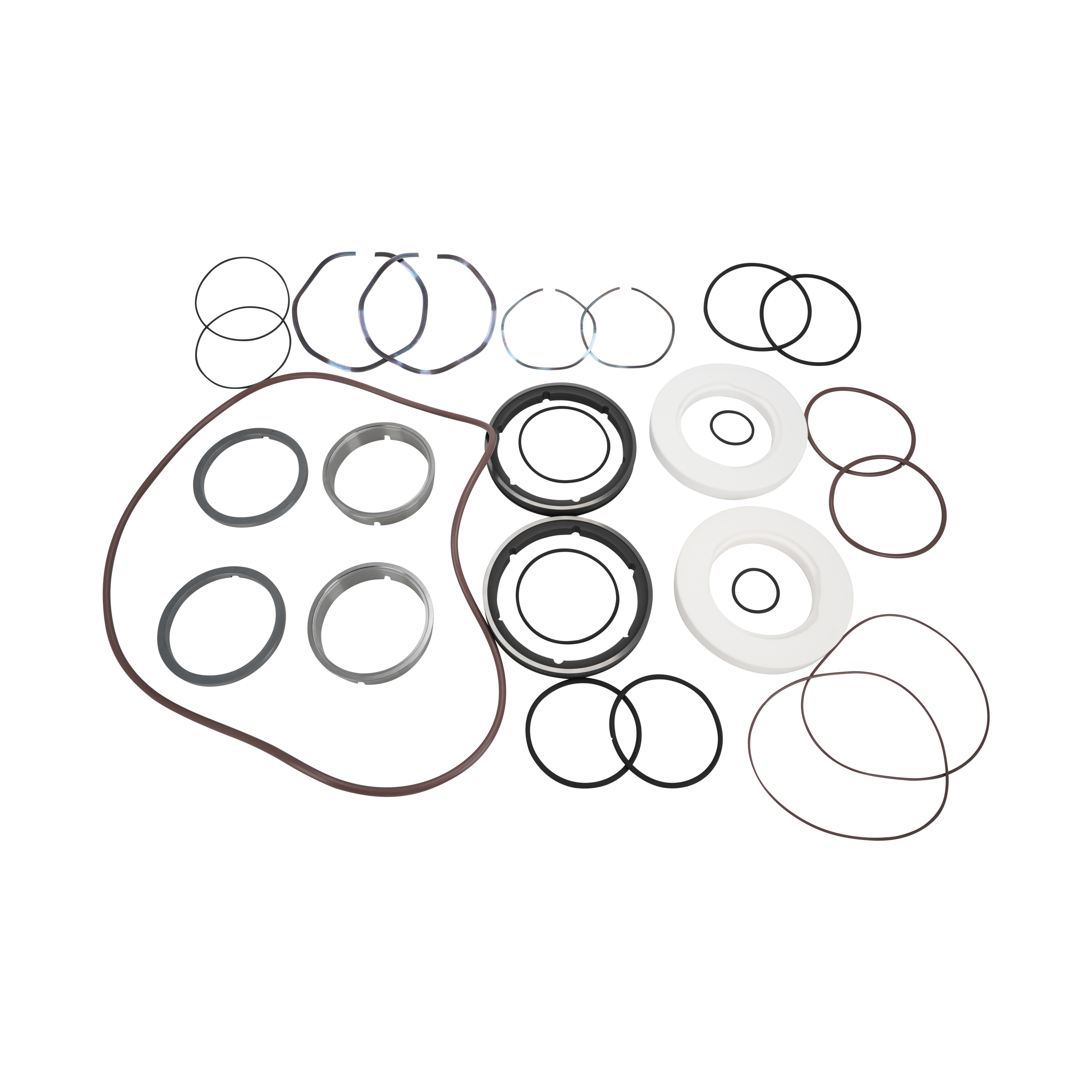 Seal kit ZP3 model 220 180 double mechanical silicone SC/TC viton