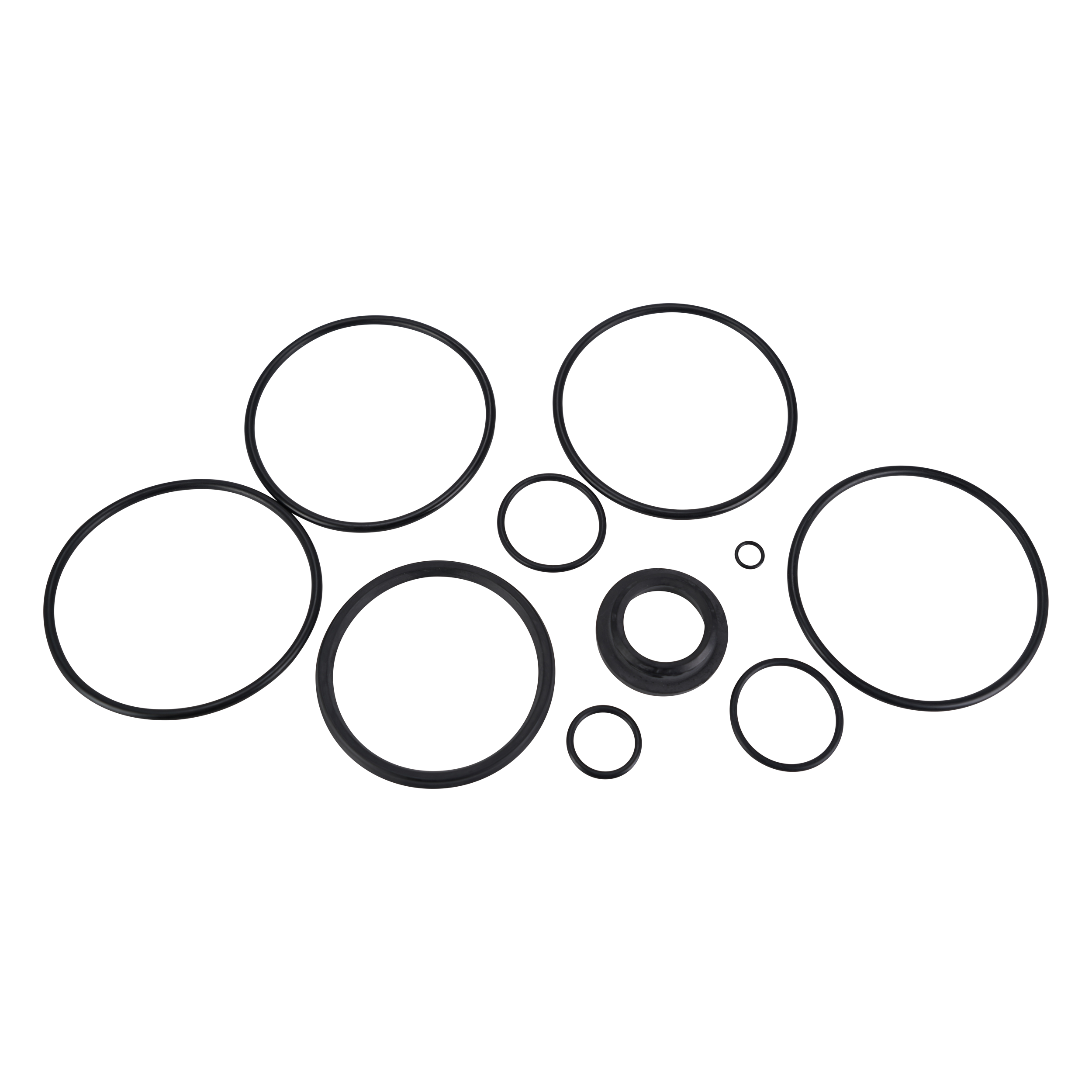 Seal kit for N/Eco-E DN80 3-inch valves, made of EPDM material, compatible with EcoVent valves by GEA.