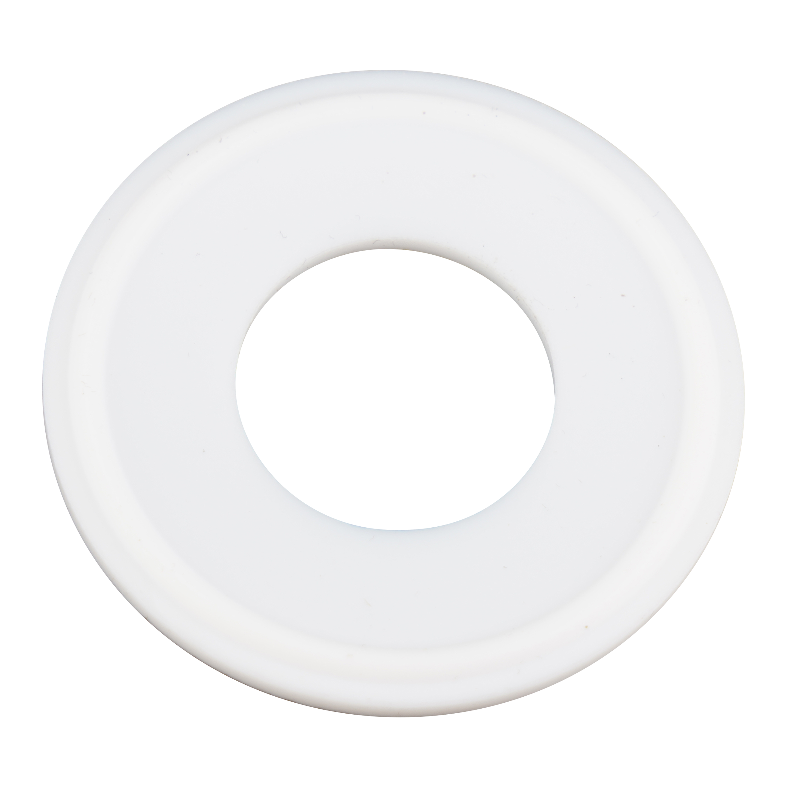 1-inch Tri-Clamp gasket, made from Teflon, compliant with USP Class VI standards, manufactured by Newman