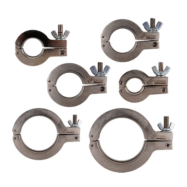 Saw guide kit for tube - includes sizes 1" 1.5" 2" 2.5" 3" 4" with wing nut