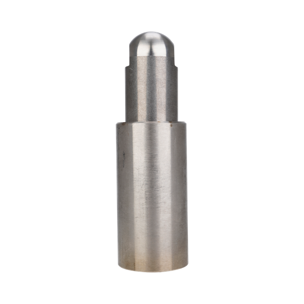 Adjustable foot assembly with a 2-inch OD ball end, compliant with 3A standards, made of 304 stainless steel.