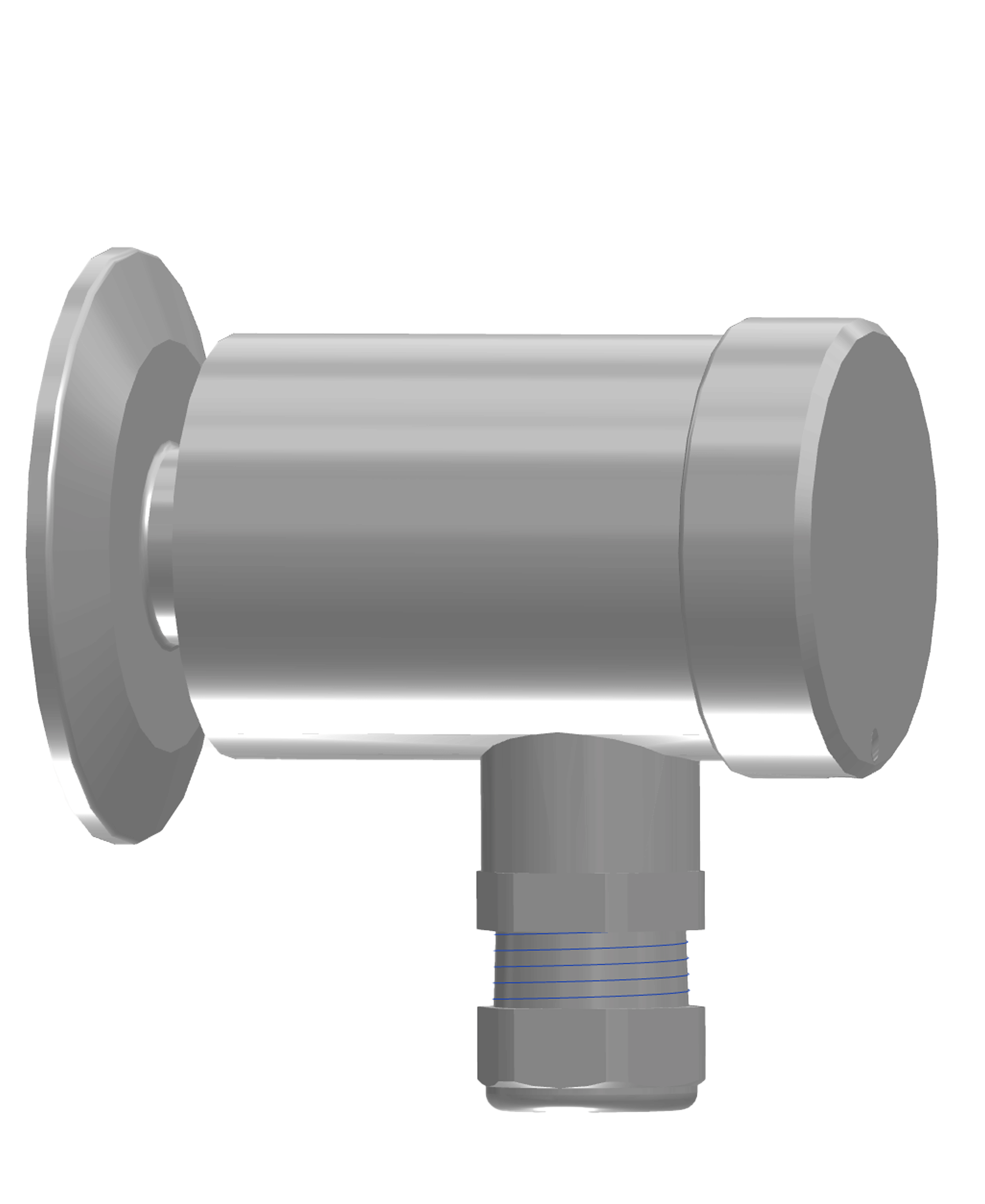 pressure transducer, 2-inch Tri-Clamp, 0-99 PSIG range, made from 316L stainless steel