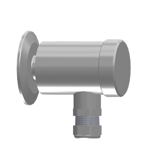 pressure transducer, 2-inch Tri-Clamp, 0-99 PSIG range, made from 316L stainless steel