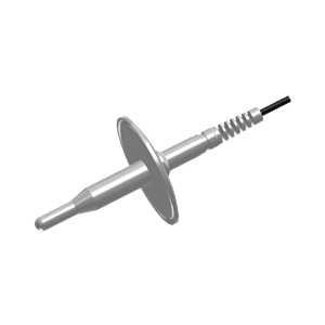 RTD (Resistance Temperature Detector) with sealed cable, 3-inch Tri-Clamp connection, 3.75-inch probe, 25-foot heavy-duty cable, manufactured by Anderson.