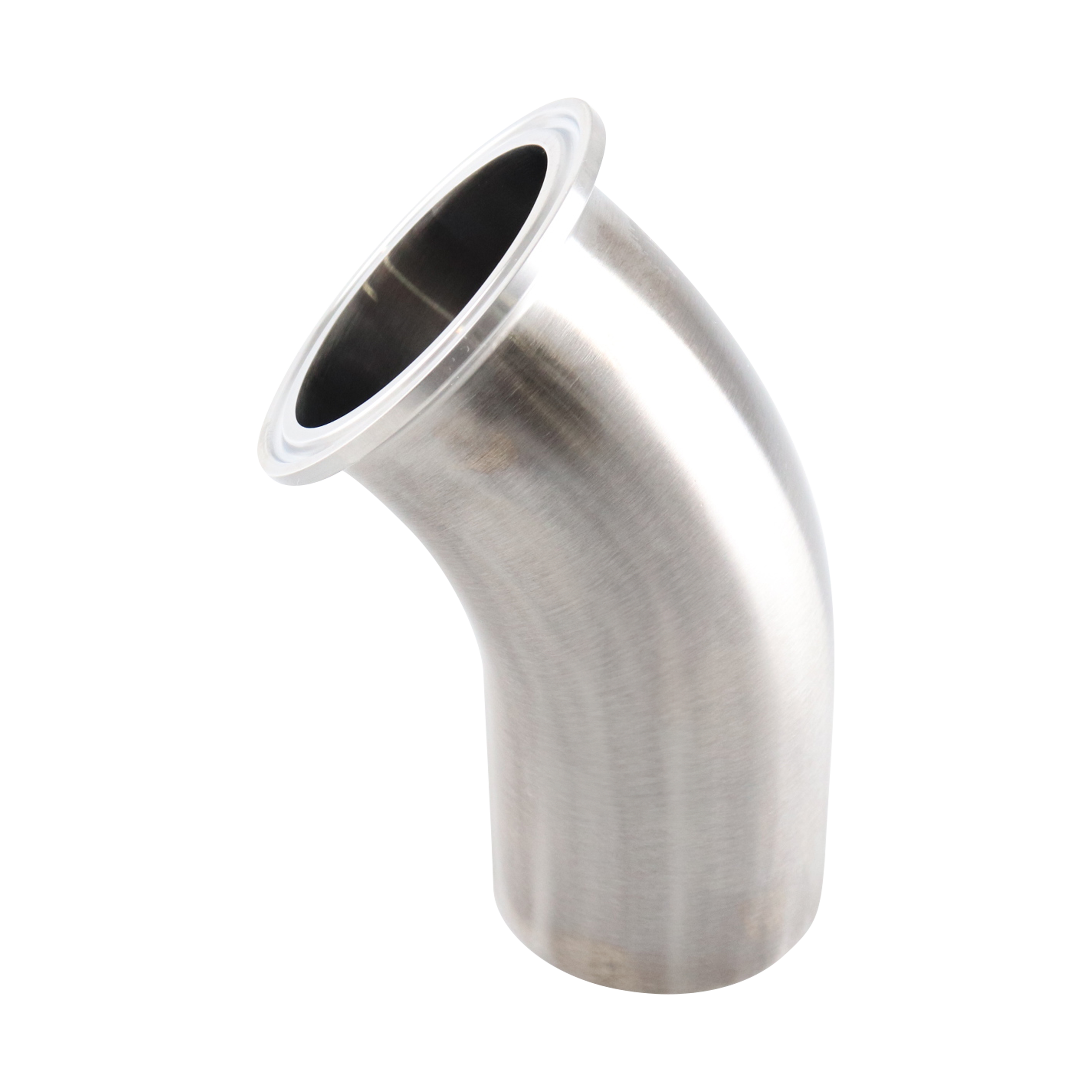 BPE 45° Tri-Clamp x Butt Weld Elbows (B2KMW)