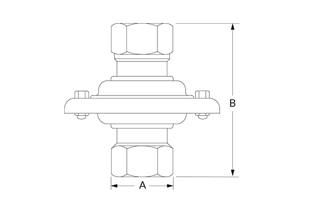 BTM7 Dimensional Diagram (Screwed)