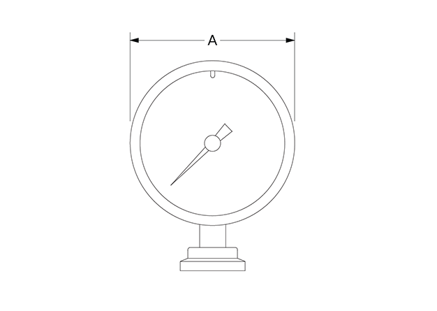 EK Dimensional Diagram (Dimension A)