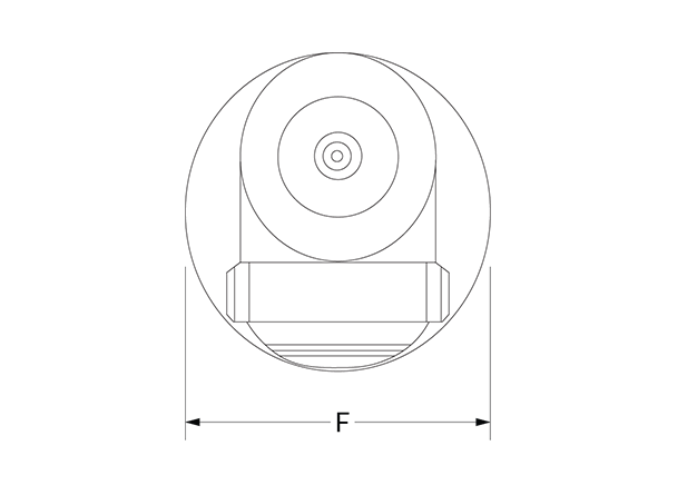 GJ9 Dimensional Diagram (Dimension F)
