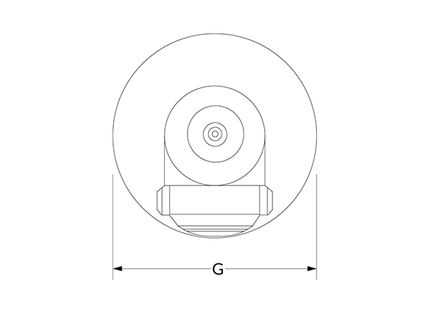 GJ9 Dimensional Diagram (Dimension G)
