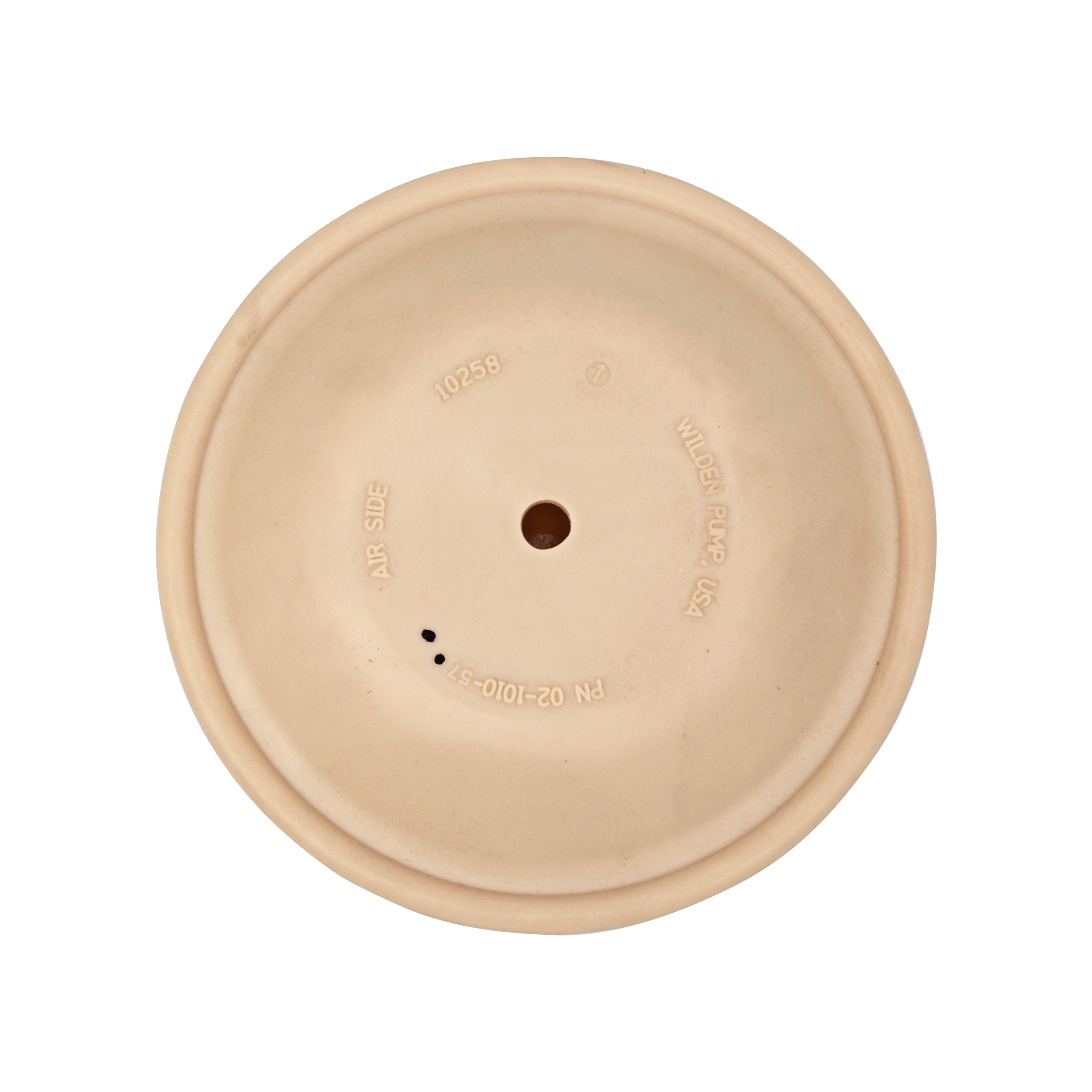 Primary diaphragm, FDA-compliant material, manufactured by Wilflex and distributed by Wilden.