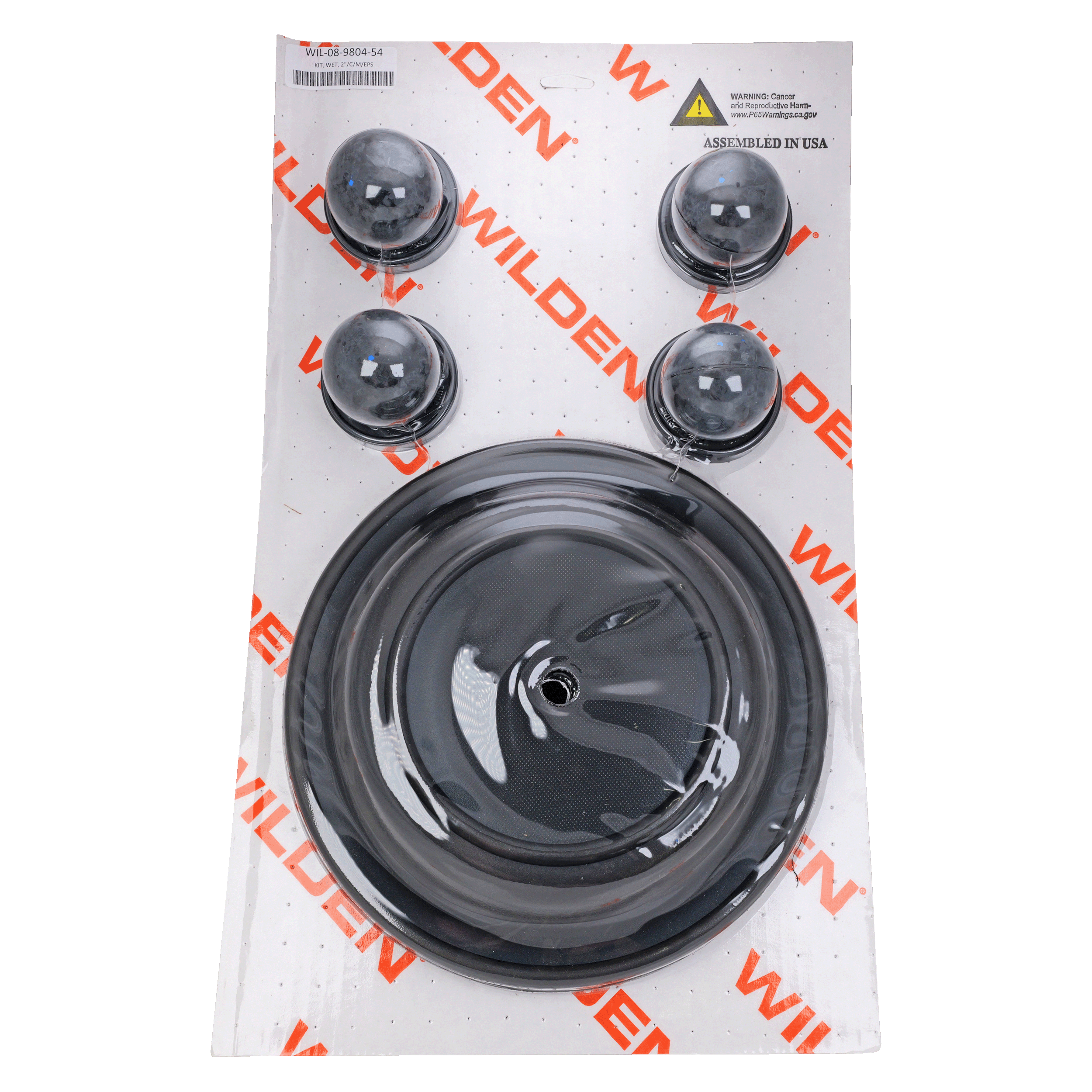 Repair kit wet 2" combo metal EPDM for Wilden pumps