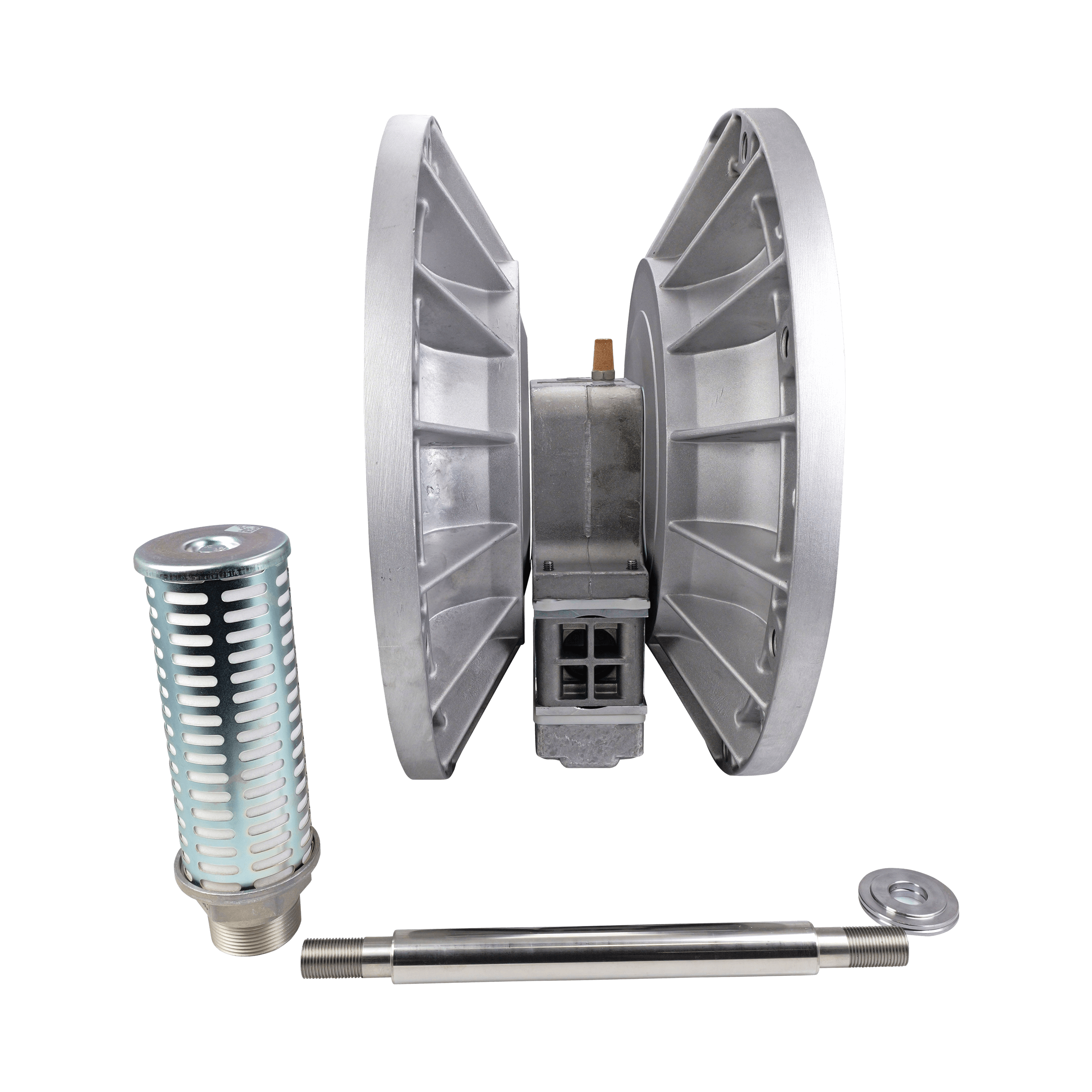 Repair kit for PS1500 pumps, featuring AAA rubber components, designed as a retrofit for Wilden pumps.